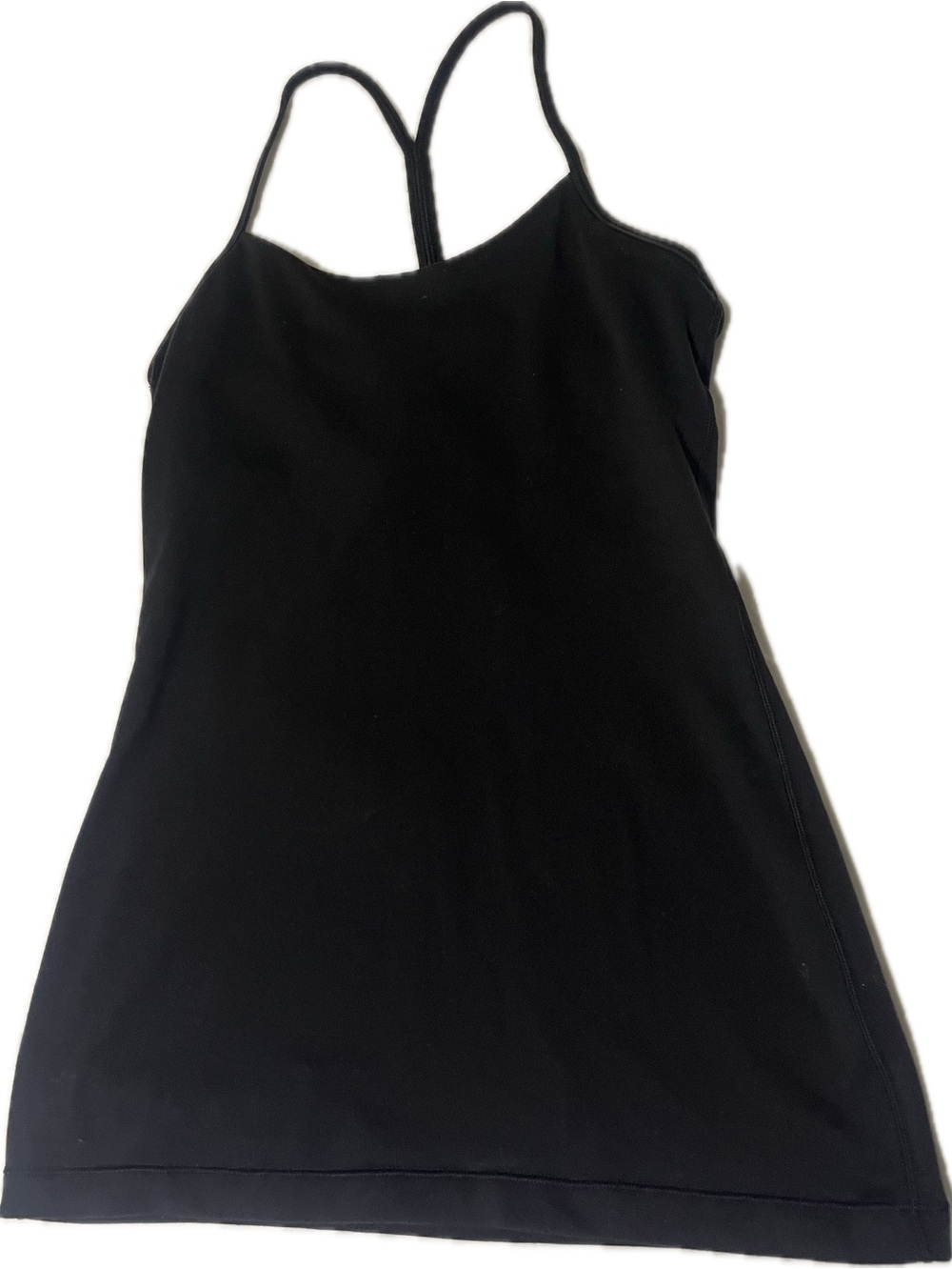 lululemon athletica Black Strappy Tank Camisole y-back. Fits like a 2